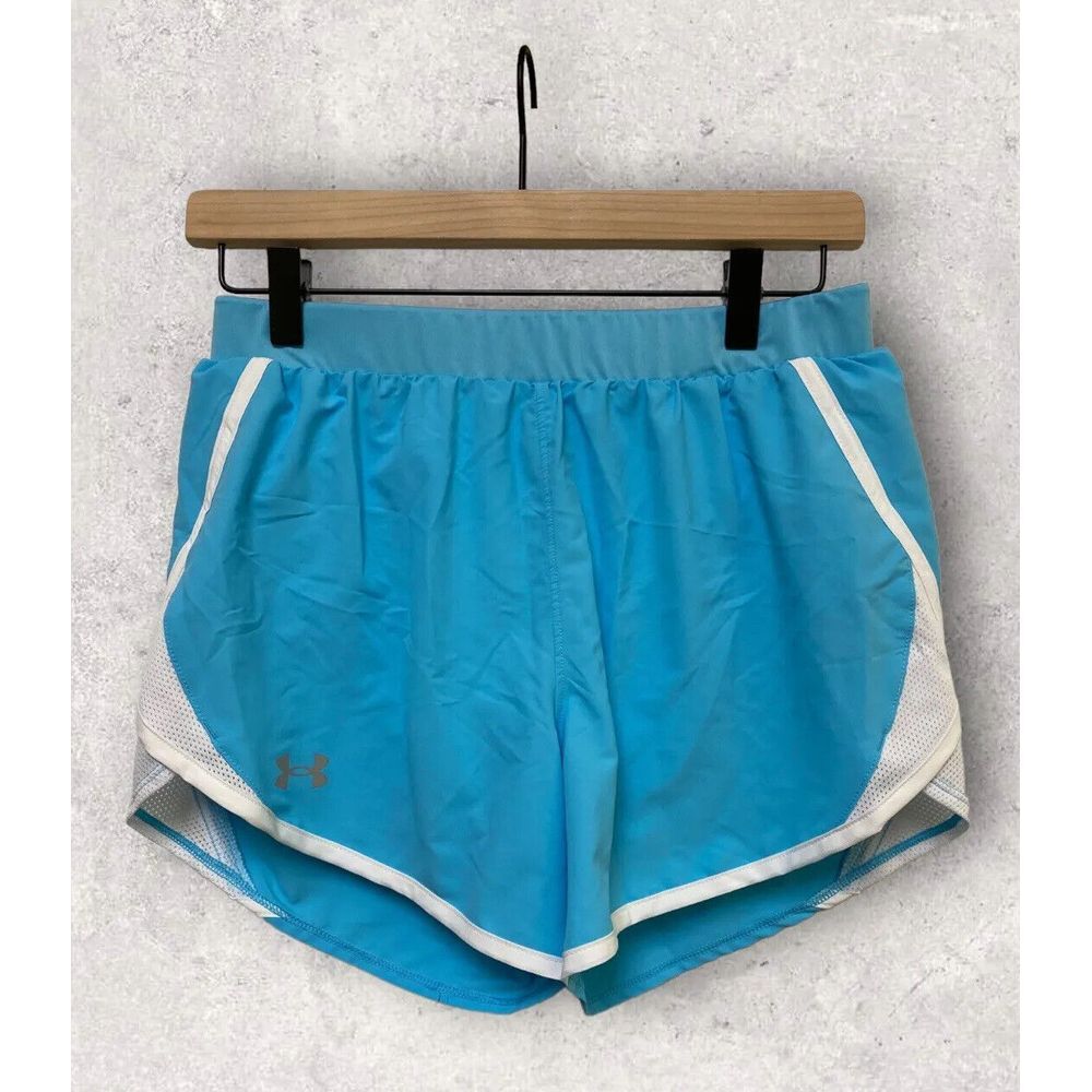 Under Armour Women's Athletic Shorts Light Blue Size Small
